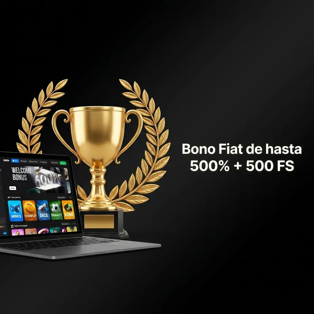 Bono Fiat hasta 500% más 500 giros gratis: depósito mínimo 1.000 CLP, máximo 1.920.000 CLP en Chile