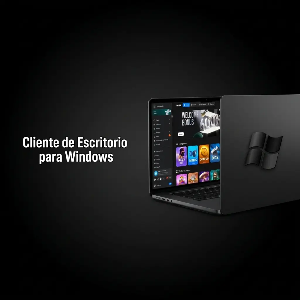 Cliente de escritorio 1win para Windows con acceso a sportsbook y casino sin navegador