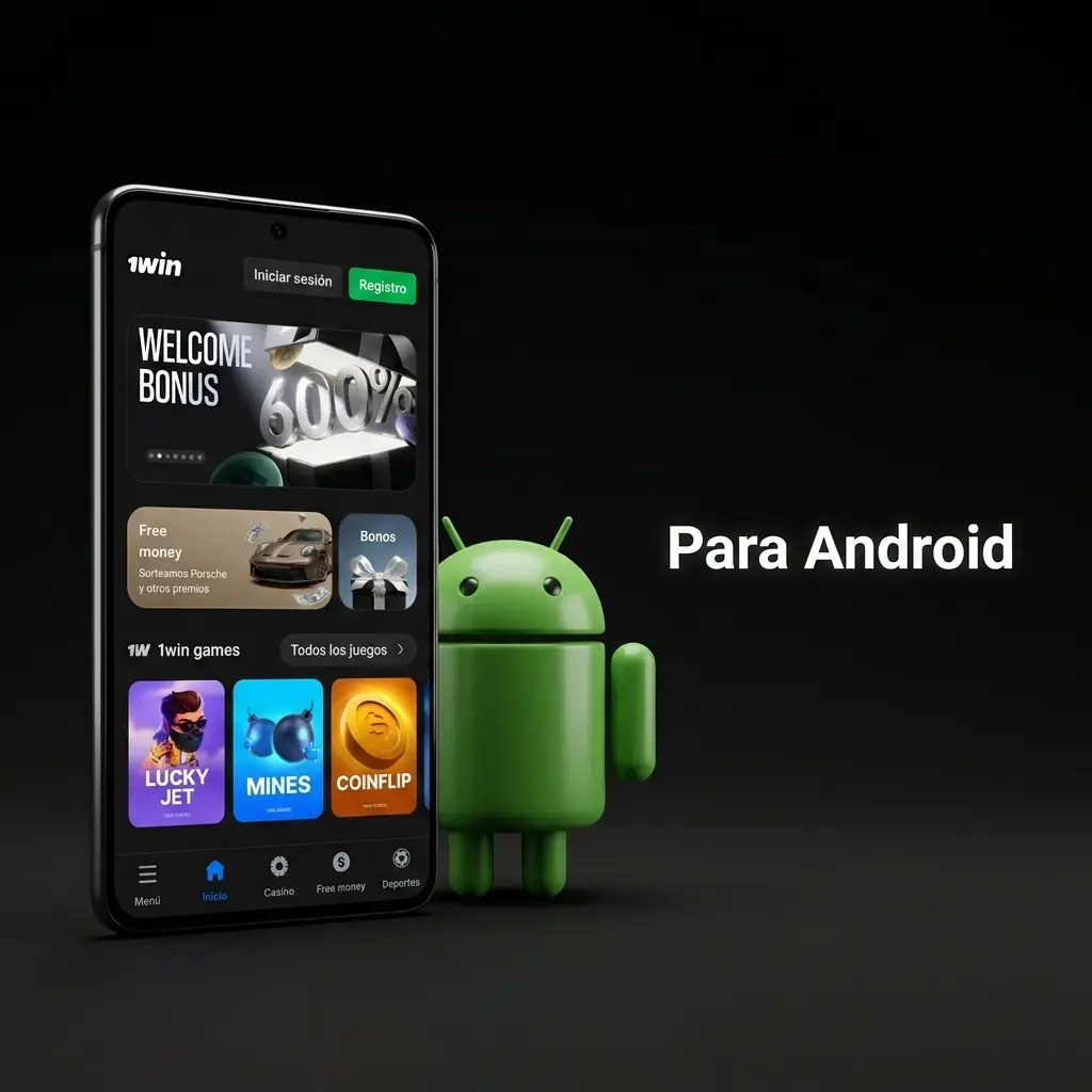 App 1win para Android: descarga e instala el APK en minutos sin Google Play desde el sitio oficial.