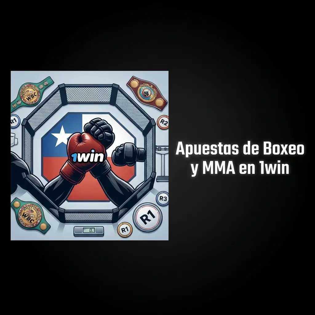 Apuestas de boxeo y MMA en 1win Chile: UFC, Canelo Álvarez, WBC, WBO y Bellator con mercados en vivo