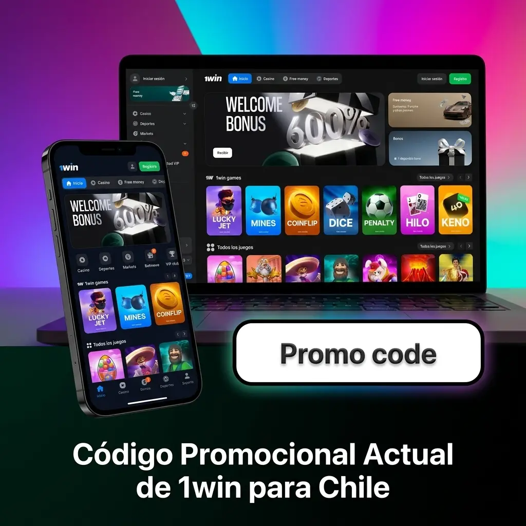 Código promocional 1win Chile: bono exclusivo de primer depósito para nuevos usuarios registrados